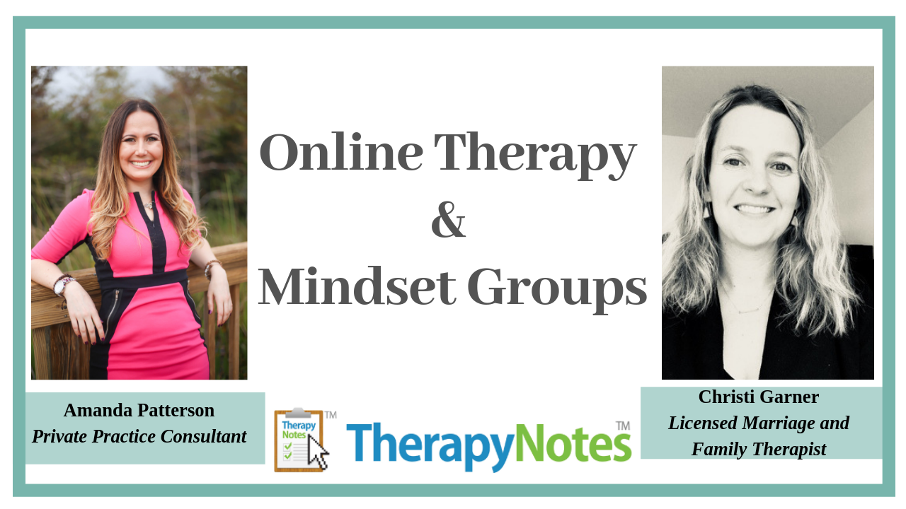 Online Therapy and Mindset Groups